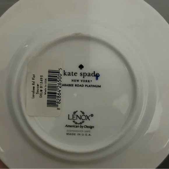 Kate Spade Larabee Dot Cup and Saucer (10) - Picture 3 of 3